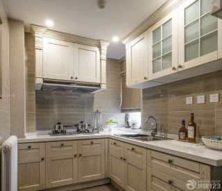 2023家装90平米房屋厨房橱柜门装修效果图