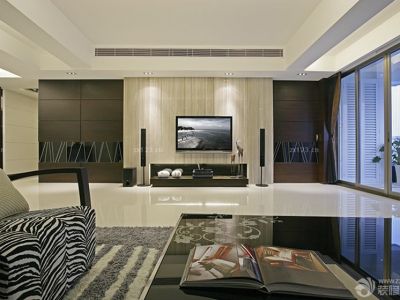 翰林府-105㎡-现代风效果图