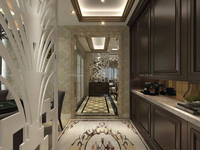 华强城-130㎡-欧式风效果图