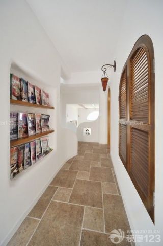地中海风格走廊装修效果图片大全