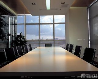 2023公司办公室会议桌装修效果图片