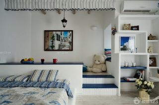 地中海风格室内儿童房装修效果图欣赏
