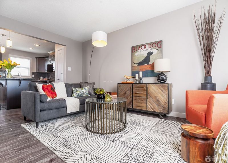 2025三房一厅现代简约家装设计图片