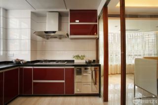 最新简欧风格装修厨房橱柜颜色效果图片大全