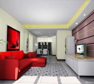 2023现代风格90后家居客厅装修效果图片