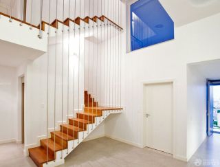 2023复式房子室内楼梯扶手装修设计图片