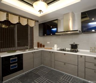 2023混搭风格设计90平米小户型厨房装修效果图欣赏