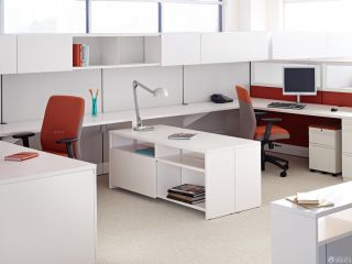 最新现代的办公室装饰品装修效果图大全  