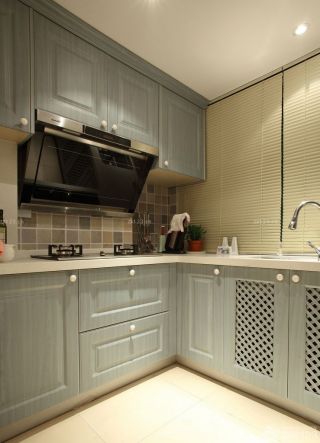 90平米厨房橱柜装修效果图片