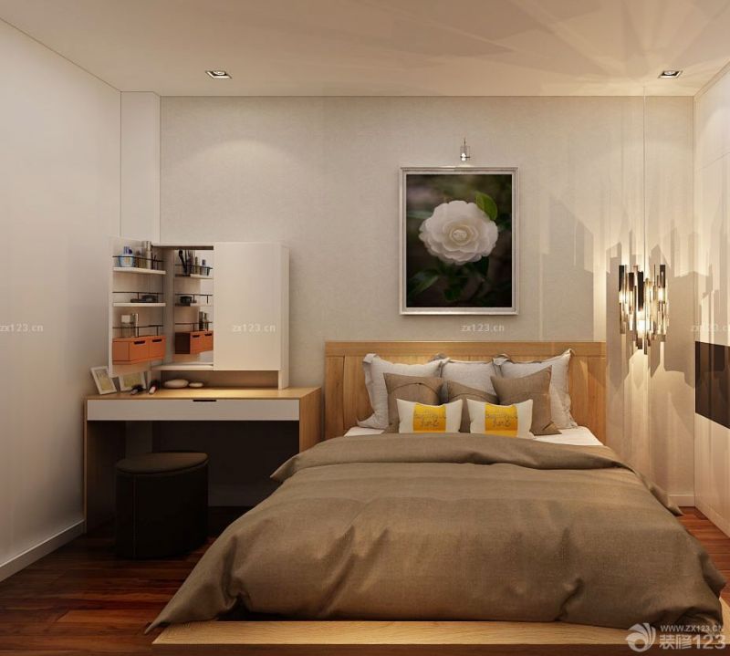 90平米房屋小型卧室装修效果图片大全