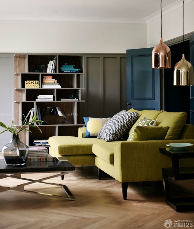 温馨小复式楼转角沙发装修效果图大全2025图片