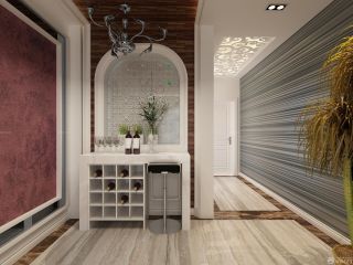 2023最新现代小户型家装客厅壁纸效果图