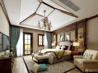 世界顶级别墅大卧室装修效果图片