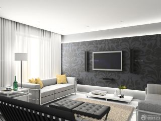 现代风格家居客厅装修效果图片