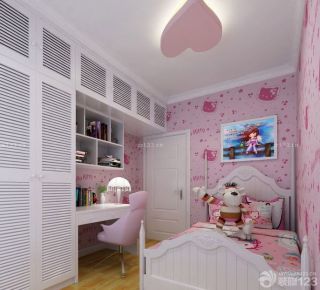 2023欧式风格90小户型儿童卧室装修效果图片大全