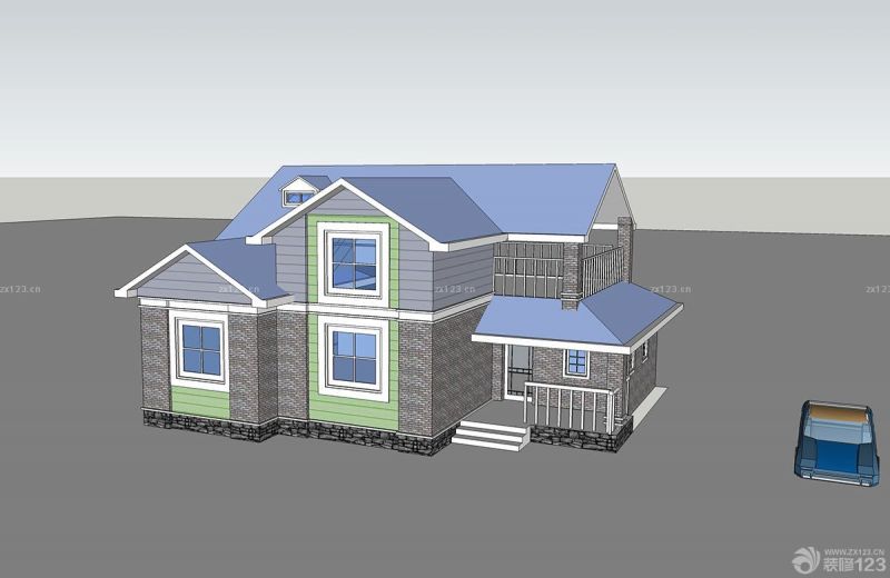 2025乡村别墅北欧风格装修设计图纸
