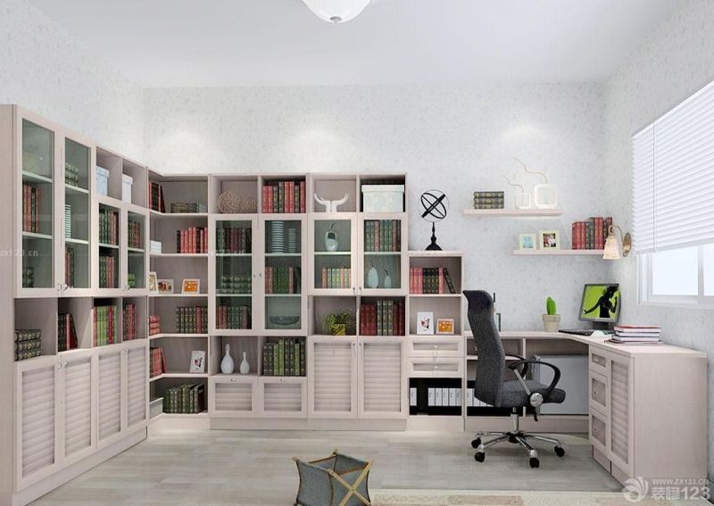 北欧小户型书房家具装修效果图片大全