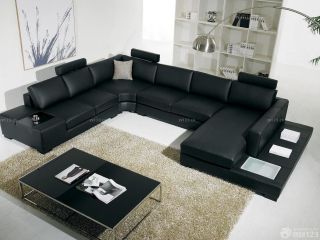 小户型简欧风格欧式沙发背景墙装修效果图片