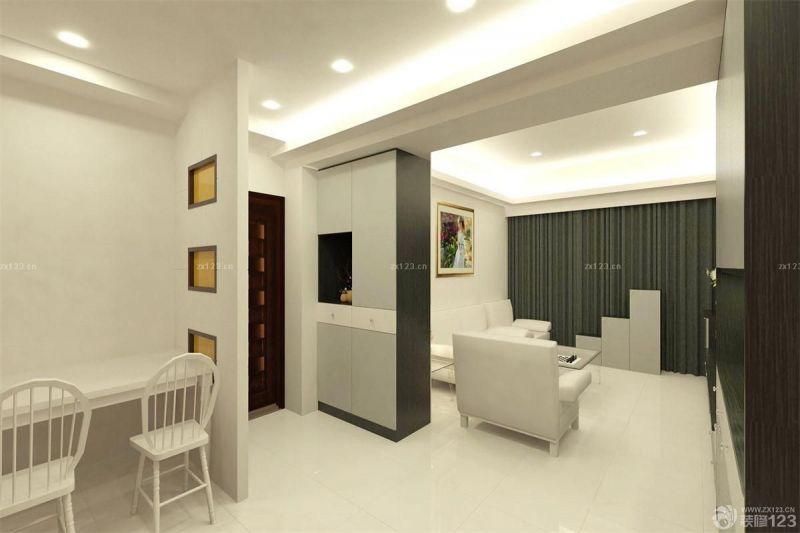 实用小户型进门鞋柜装修效果图2025