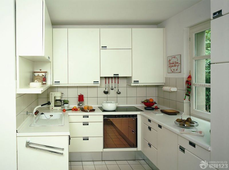 小户型整体厨房橱柜装修效果图大全