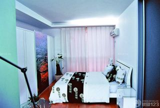 120平米三室温馨卧室装修效果图片