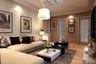 2023家装小户型客厅地毯装修案例效果图欣赏
