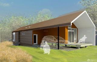 2023农村家庭木屋别墅外观设计效果图片