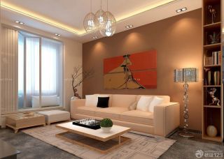 经典家装客厅多人沙发装修设计效果图库2023