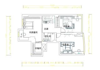 复式别墅两居室设计图纸