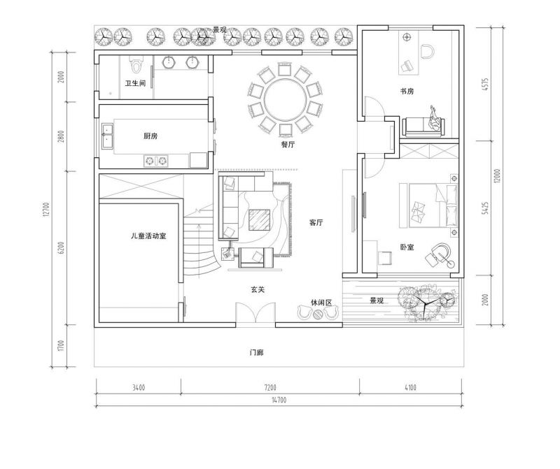 2023农村别墅最新平面设计图