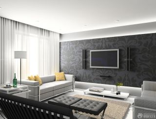 经典现代客厅组合沙发装修效果图片大全2023图片