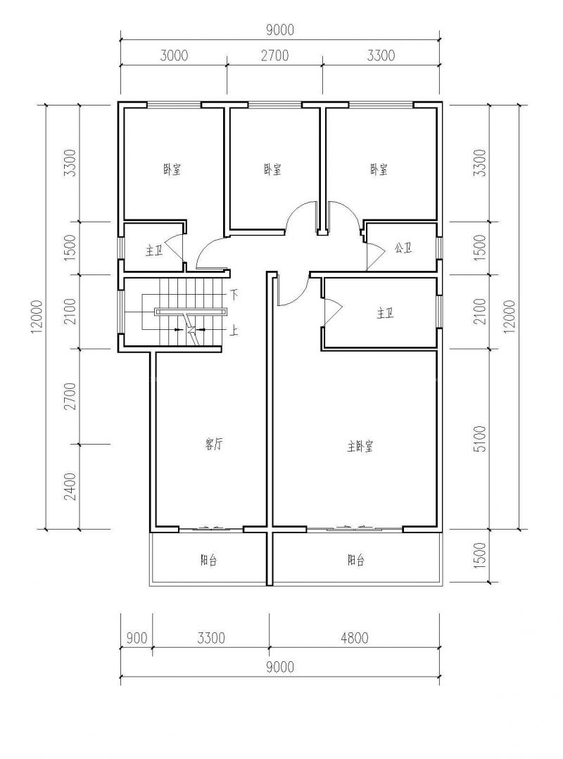 2023两层经典别墅最新设计平面图大全