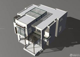 2023最新萨伏伊私人别墅模型设计图片
