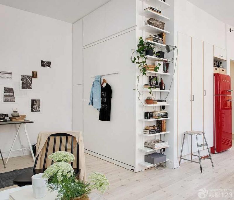 2023北欧风格家居一居室小户型室内装修图片