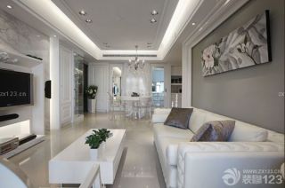 新古典主义风格客厅家具搭配装修效果图