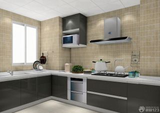 60平房子现代厨房装修设计效果图大全