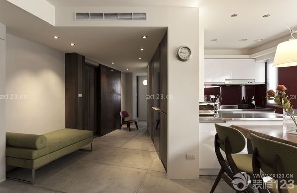 最新北欧家居设计客厅走廊装修效果图