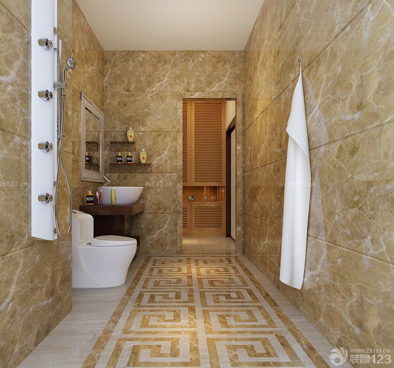 2025年100平房子卫生间装修设计图片
