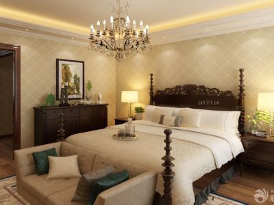 中海国际社区-200㎡-欧式风效果图