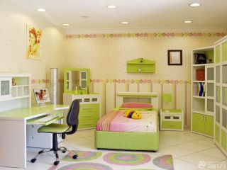 唯美小户型儿童房间设计装修效果图