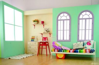 140平米室内儿童房装修设计效果图大全