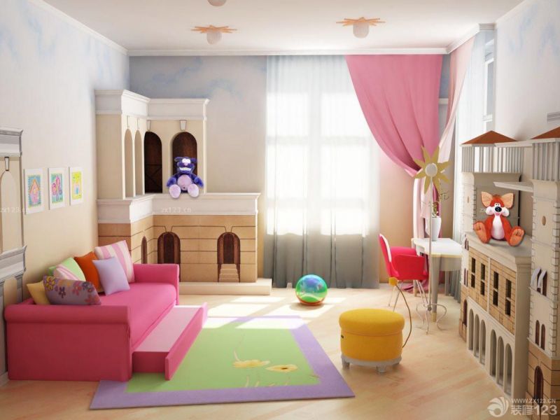 2023现代风格小户型儿童房间装修设计效果图