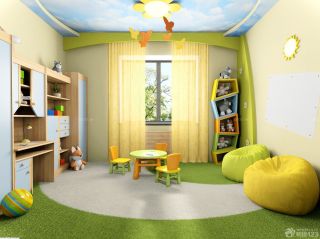 绚丽现代风格小户型儿童房间装修效果图大全