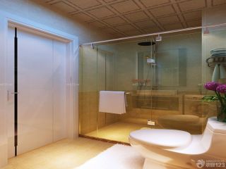 2023整体浴室玻璃淋浴间装修效果图片