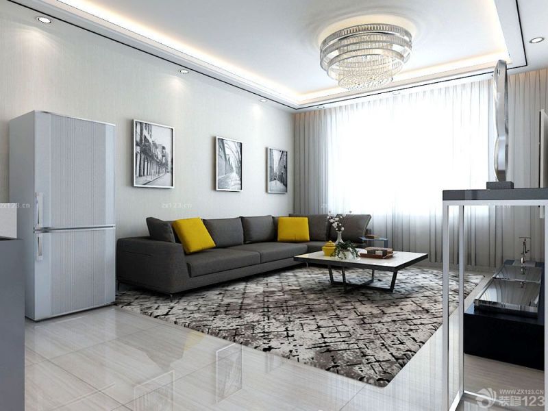 2025现代风格客厅设计装修图片