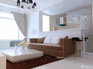 2023现代风格家装客厅多人沙发设计装修效果图片