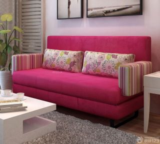 现代风格家装小户型多功能沙发床设计图片