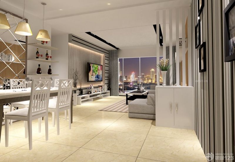 2025家装鞋柜隔断设计装修效果图欣赏现代简约