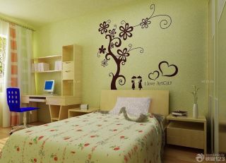 2023最新家装硅藻泥背景墙设计装修效果图大全儿童卧室