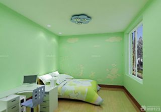2023经典家装硅藻泥背景墙设计装修效果图片儿童卧室